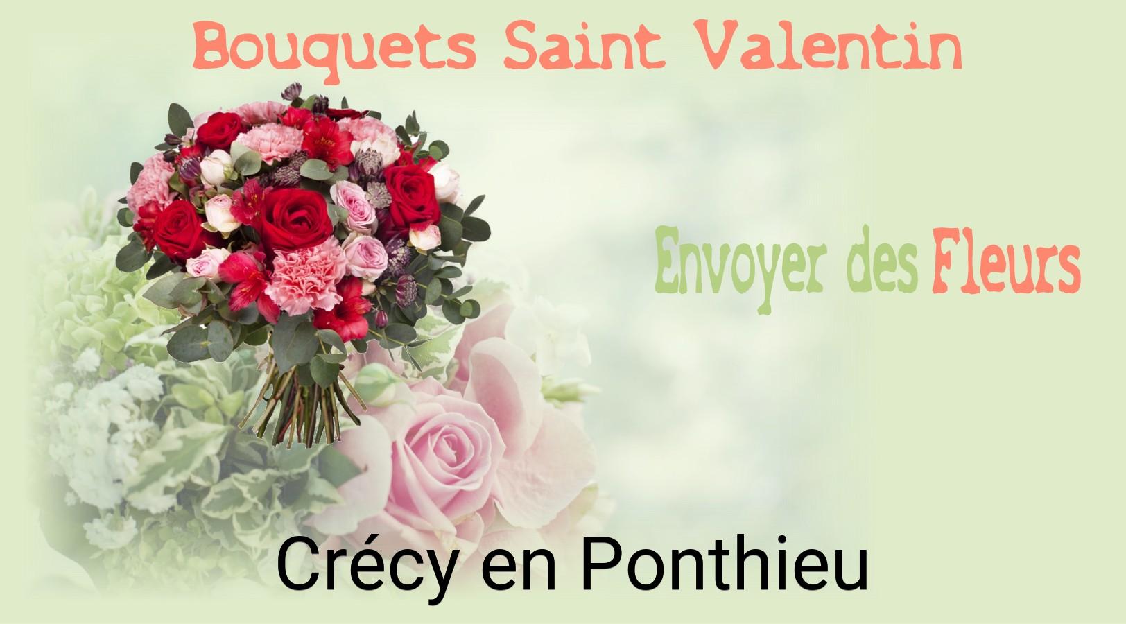 Roses de Saint-Valentin livrées à Crécy-en-Ponthieu